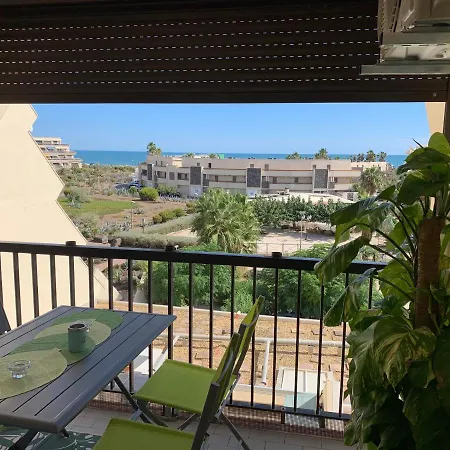 Bagatelle Naturiste Heliopolis Clim Ascenseur Vue Mer Parking Prive Agde Exterior photo
