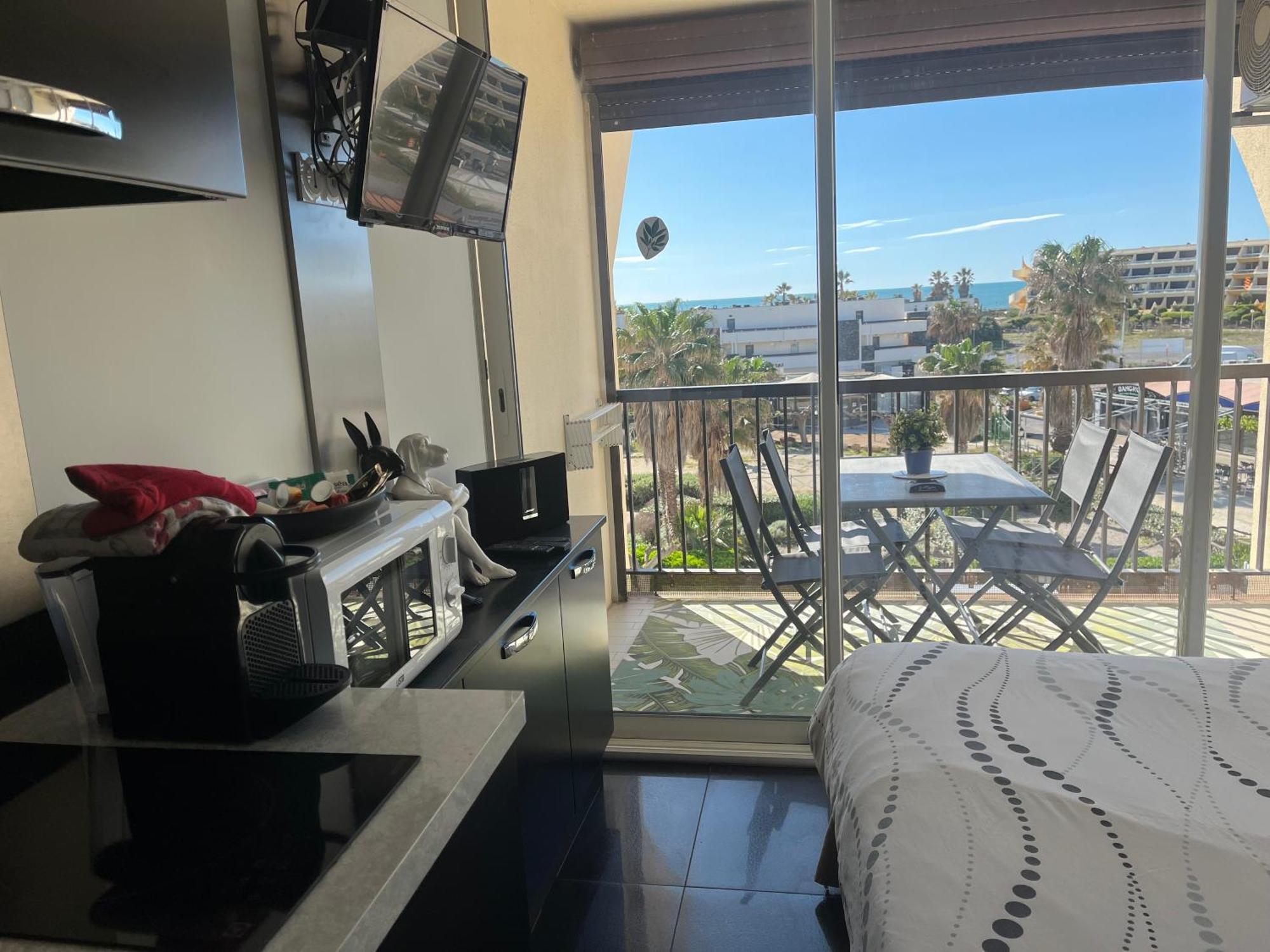 Bagatelle Naturiste Heliopolis Clim Ascenseur Vue Parking Prive Agde